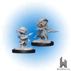 Pathfinder Deep Cuts Unpainted Miniatures: Goblin Rogue Male